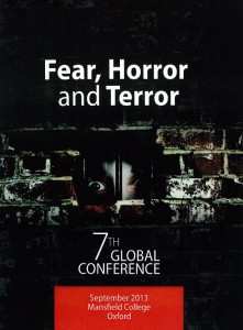 Fear, Horror and Terror Oxford