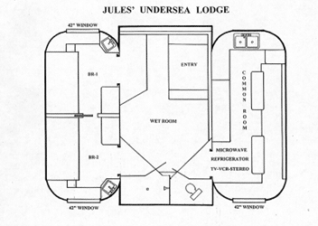 habitat plan jules' undersea lodge